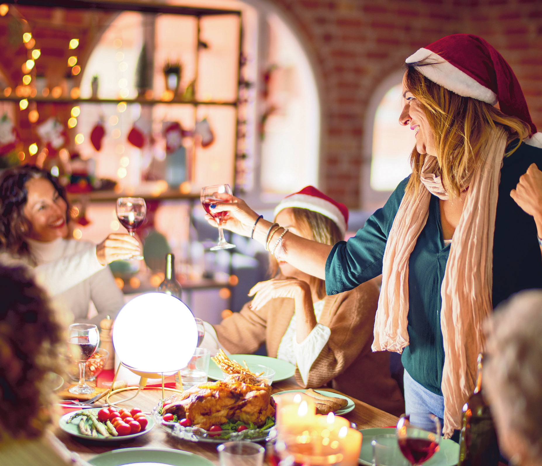 Jetzt schon an die Weihnachtsfeier denken